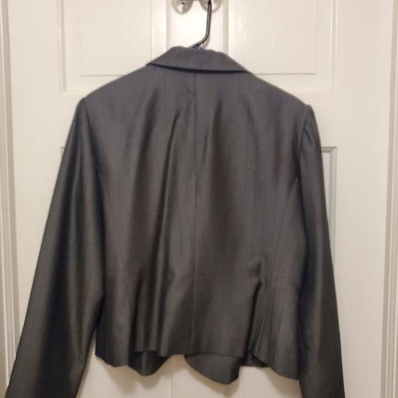 REQUIREMENTS GRAY Pinstripe Blazer size 14, Classic, Business Casual - Picture 8 of 8